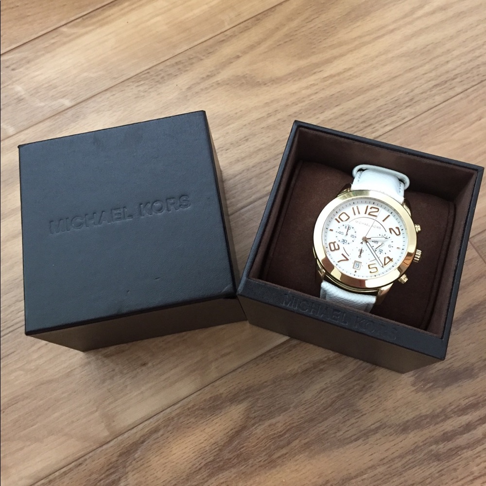 Michael Kors Women's White Watch